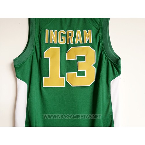 Camiseta Kinston Brandon Ingram NO 13 Verde